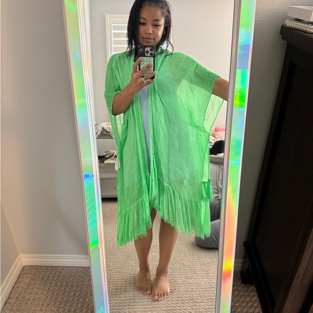 Free People Ruffle Kimono - Picture 2 of 7